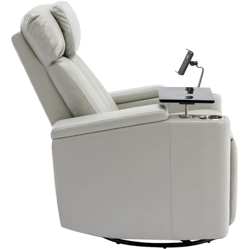 Poltrona reclinabile girevole a 270° multifunzione per home theater