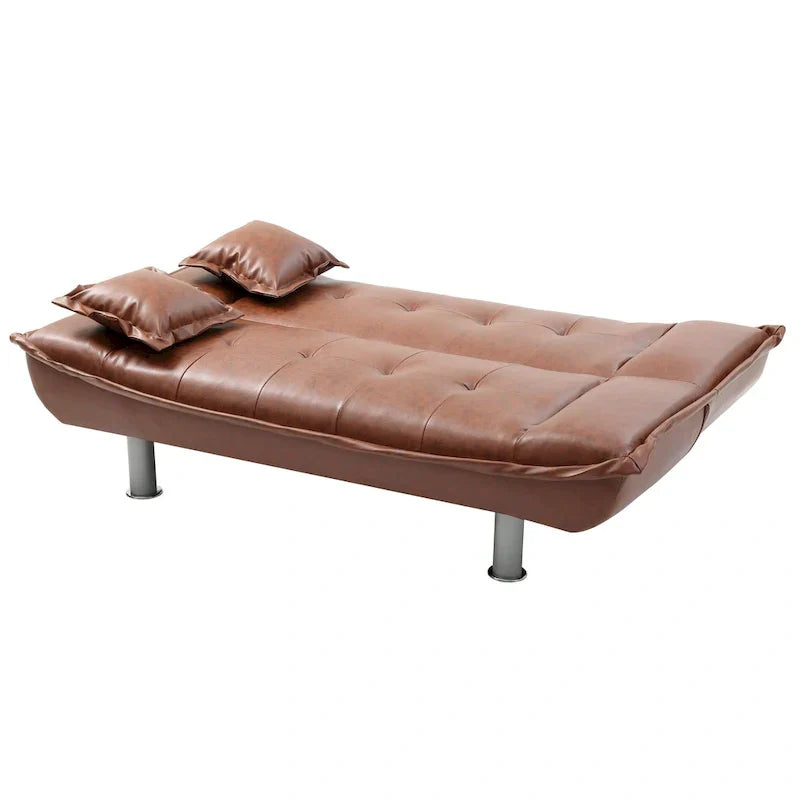 Divano Letto in Similpelle Lionel