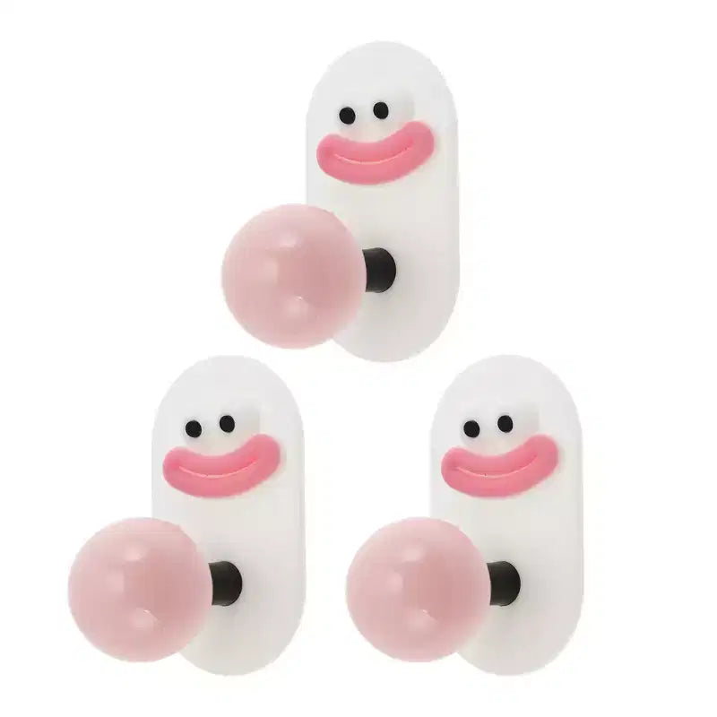 Unique Bargains Durevole Adesivo Salsiccia Labbro Fascia Organizzatore 3 Pezzi