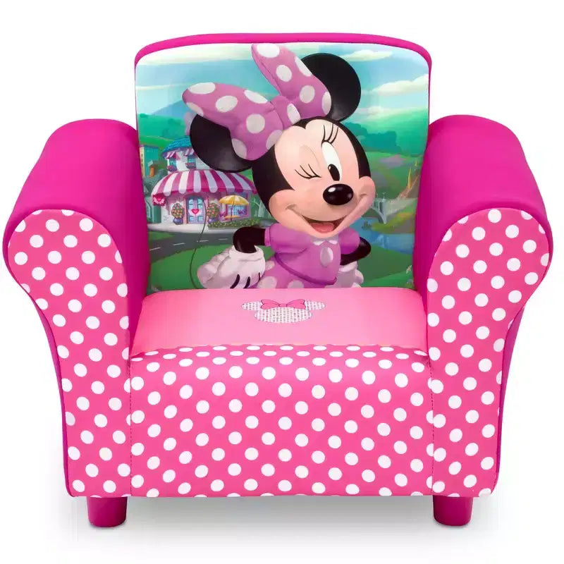 Poltroncina per bambini imbottita Minnie Mouse