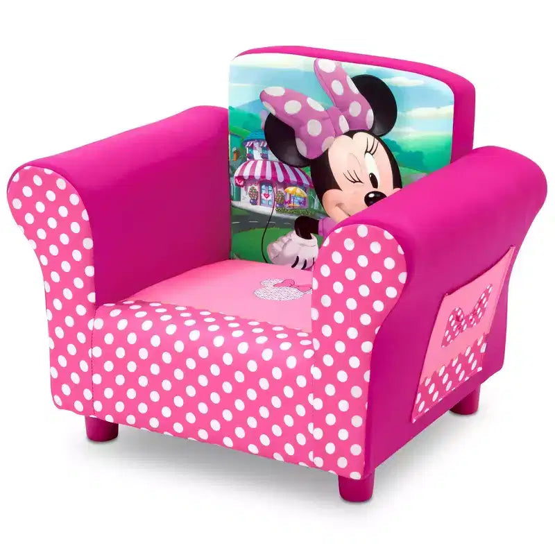 Poltroncina per bambini imbottita Minnie Mouse