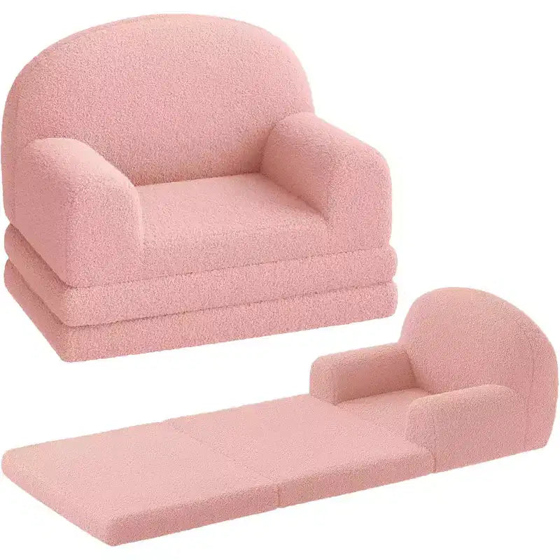 Divano pieghevole per bambini, comoda sedia e lettino prendisole per la lettura, sala giochi, divano per ragazzi e ragazze, regalo di compleanno