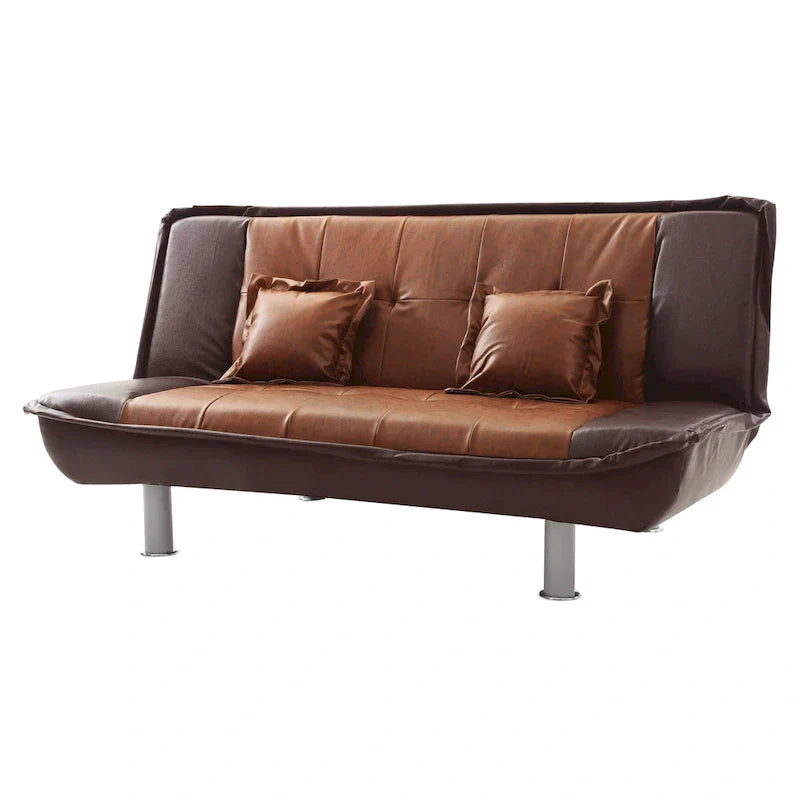 Divano Letto in Similpelle Lionel
