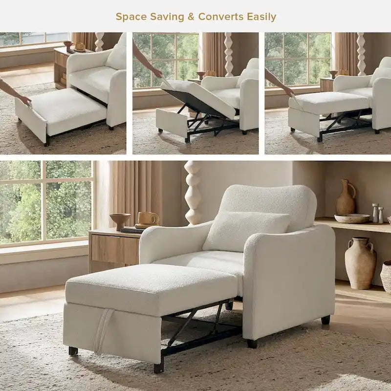 Mopio Sophie Poltrona Letto Trasformabile 4 in 1
