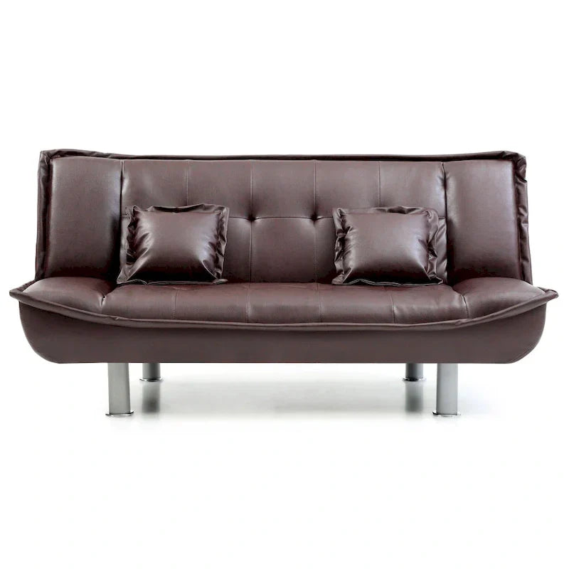 Divano Letto in Similpelle Lionel
