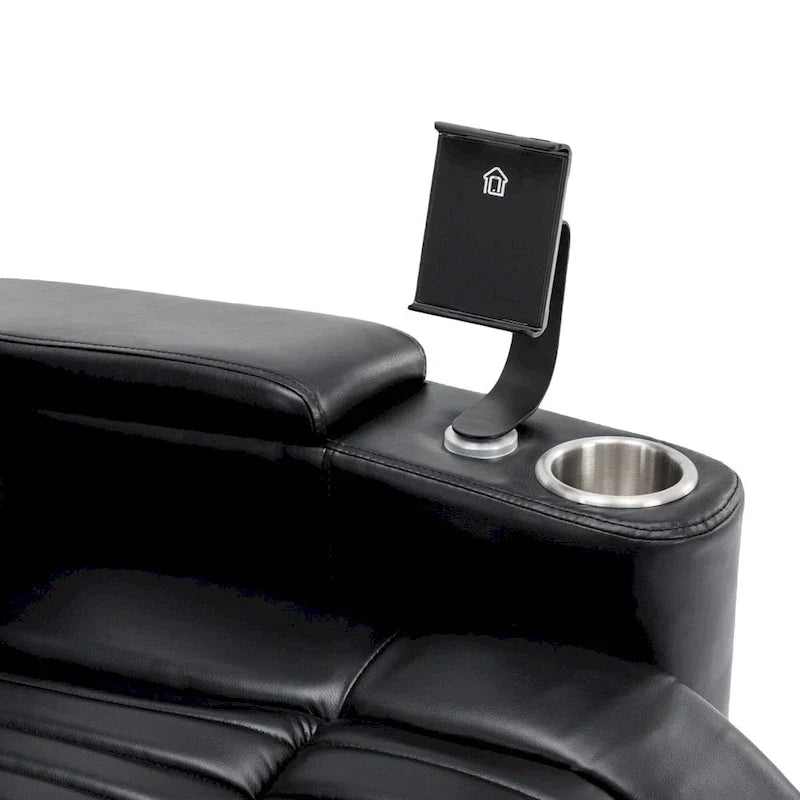 Poltrona reclinabile girevole a 270° multifunzione per home theater