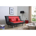 Divano Letto in Similpelle Lionel