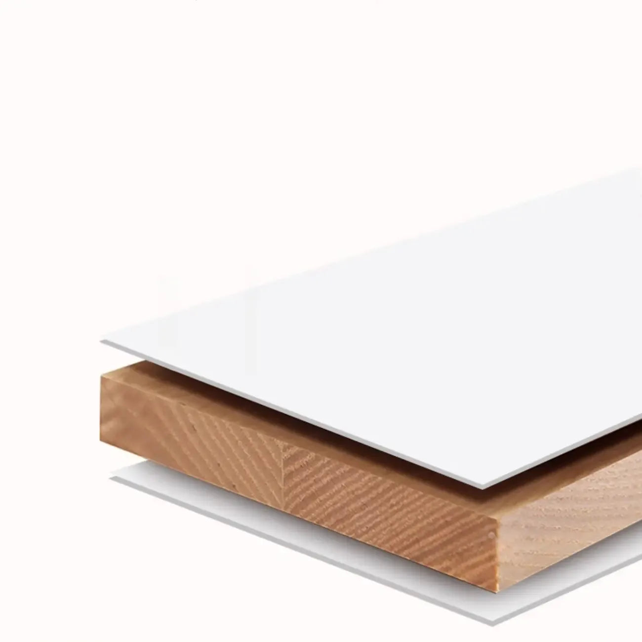 Credenza grande in legno e vetro con alzata superiore