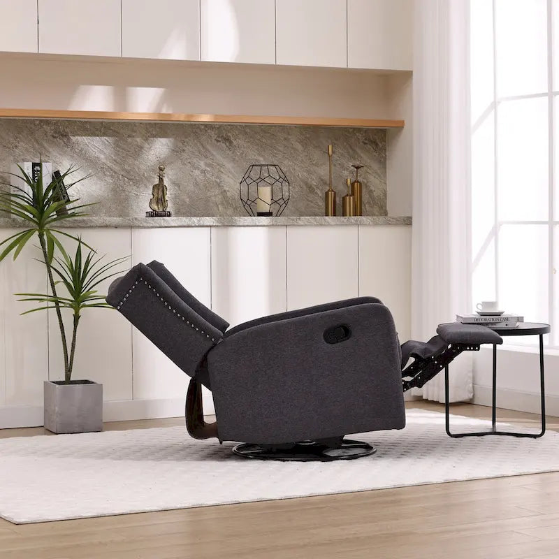 Sedia a sdraio regolabile multigear Sedia a dondolo completamente girevole a 360 gradi