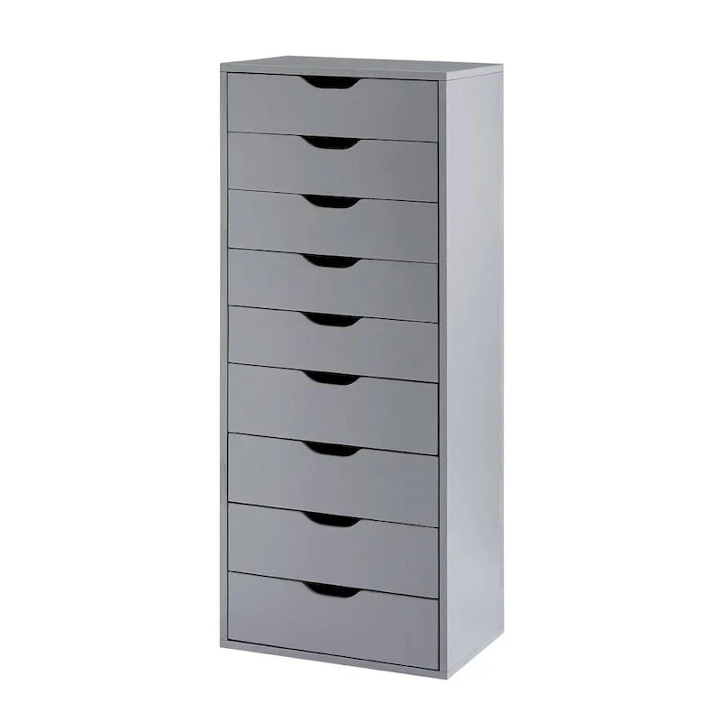 Schedari per ufficio Classificatori in legno Cassettiere orizzontali Classificatori in legno Contenitori su rotelle Contenitori mobili