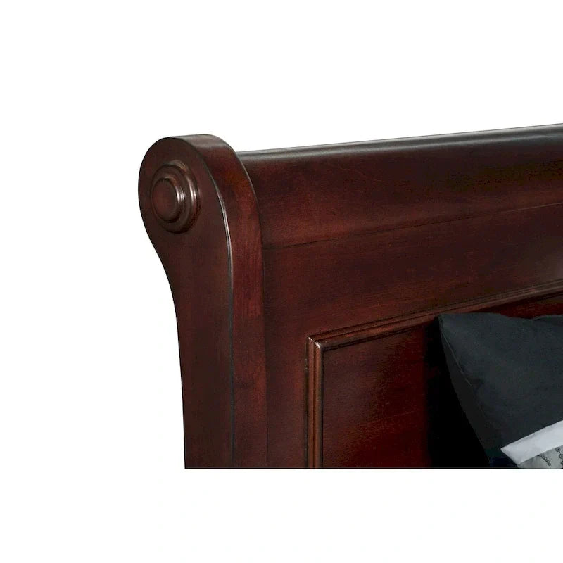 Letto a slitta Rodgers Bordeaux New Classic Furniture