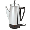 Caffettiera in acciaio inox Presto, percolatore robusto da 12 tazze, colore argento - 2.79