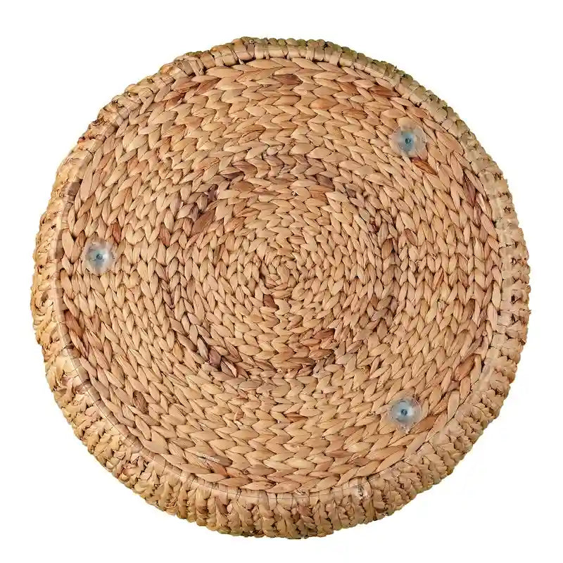 Tavolino SEI Furniture Terraza rotondo in giacinto d'acqua