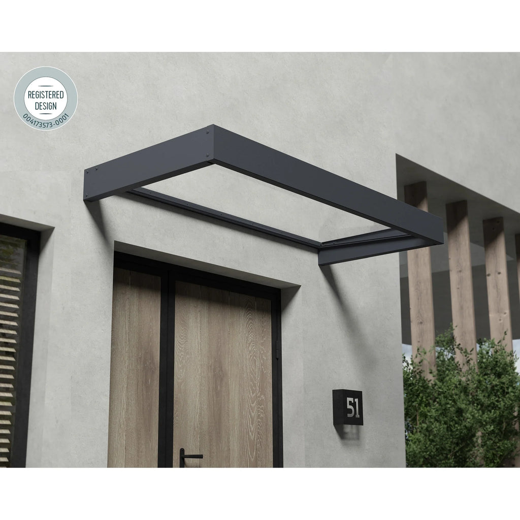 Tendalino per porte e finestre Sophia 91 cm, grigio trasparente