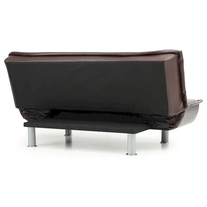 Divano Letto in Similpelle Lionel