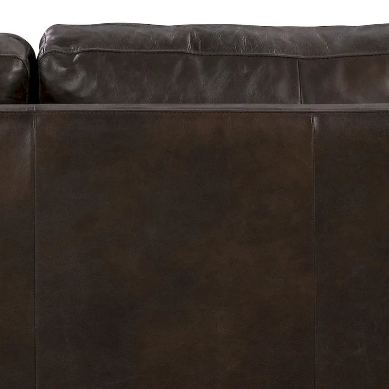 Divano Poly & Bark Sorrento - Vera Pelle Italiana Pieno Fiore