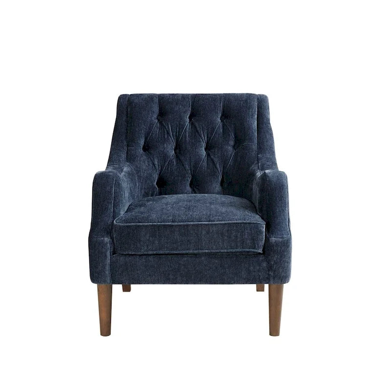 Fauteuil d'appoint capitonné moderne